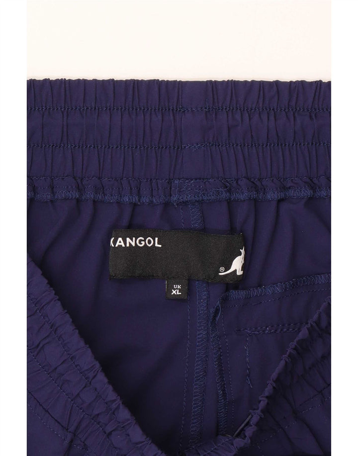 Kangol Мужские спортивные шорты-карго XL Темно-синие нейлоновые