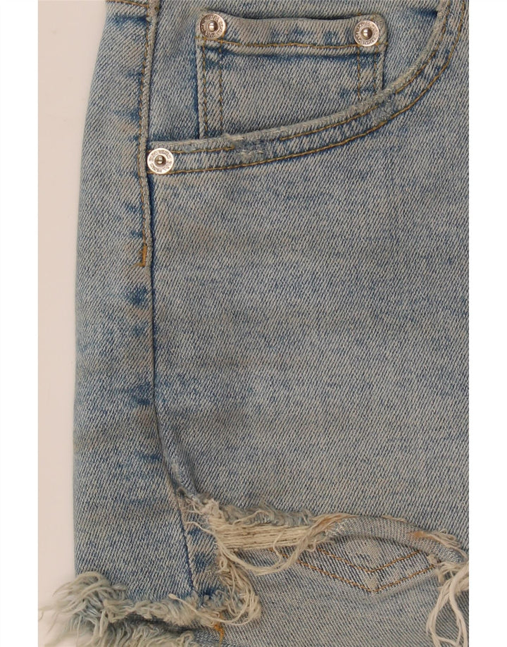 Женские джинсовые шорты Zara EU 38, маленькие W28, синие