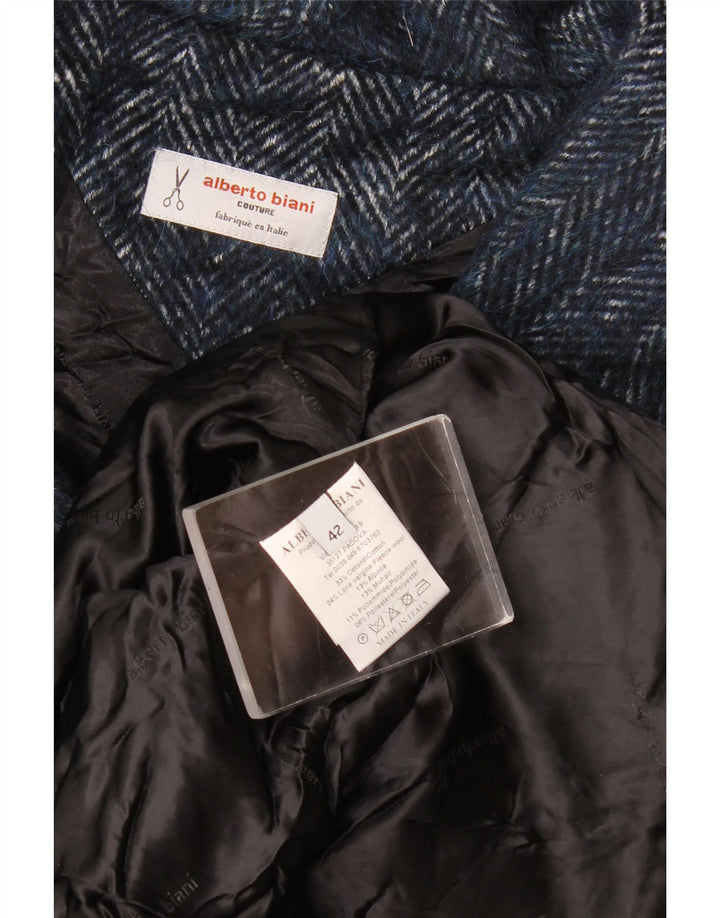 Alberto Biani Женский пиджак с рукавом 3/4 IT 42 Medium Navy Blue