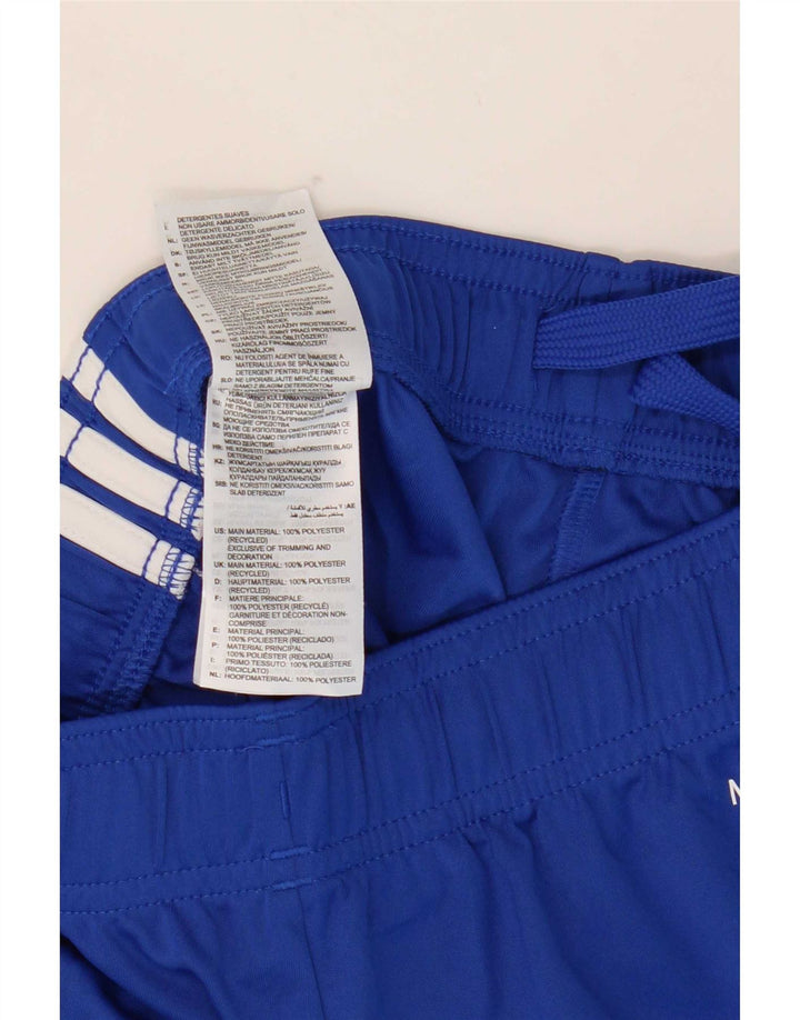 Спортивные шорты Adidas Aeroready для мальчиков 9-10 лет, синие, полиэстер
