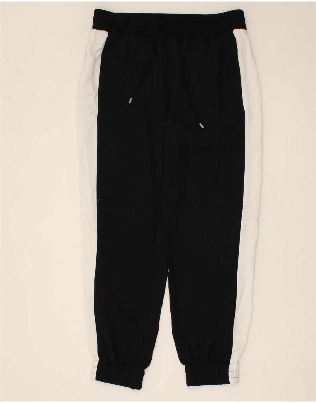 MOSSIMO Womens Tracksuit Trousers Joggers UK 10 Small Black Colourblock Vintage Mossimo and Second-Hand Mossimo from Messina Hembry 