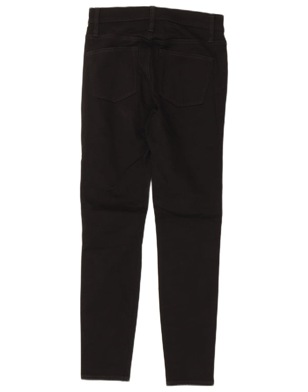 J. Crew Womens Toothpick High Rise Skinny Jeans W26 L27 Black Cotton