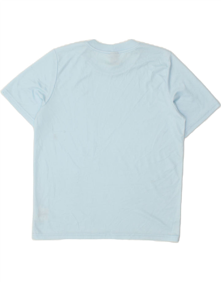 NIKE Womens T-Shirt Top US 12/14 Large Blue Polyester Vintage Nike and Second-Hand Nike from Messina Hembry 