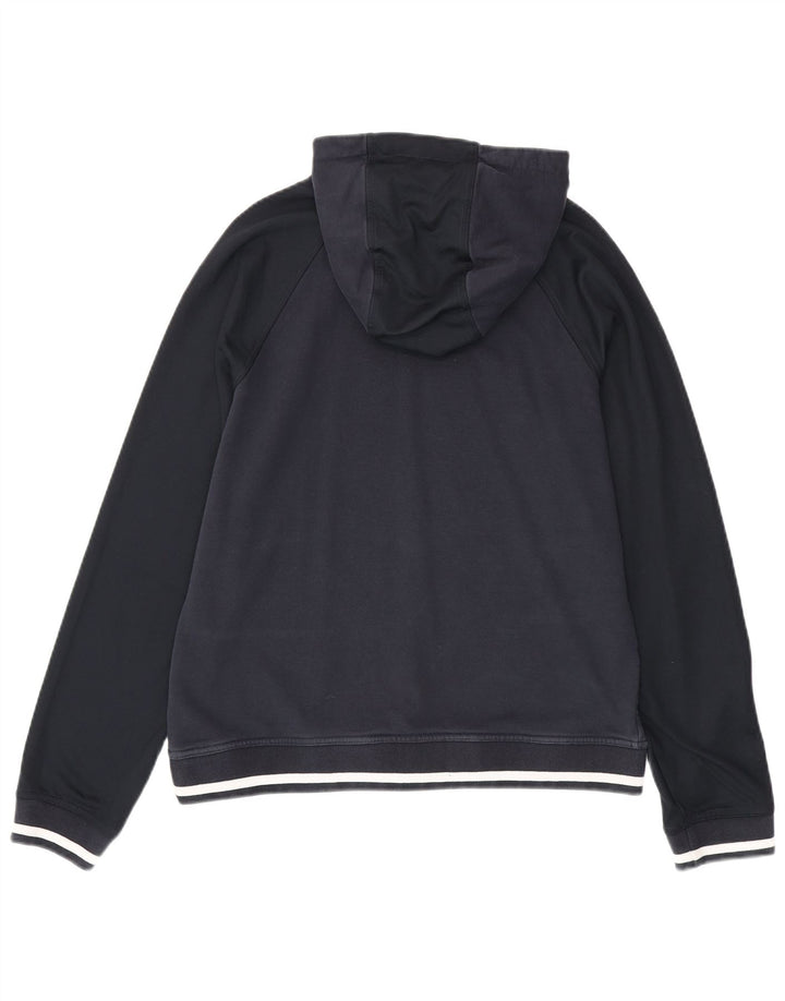 ARMANI EXCHANGE Мужской джемпер с капюшоном с рисунком, большой темно-синий, хлопок