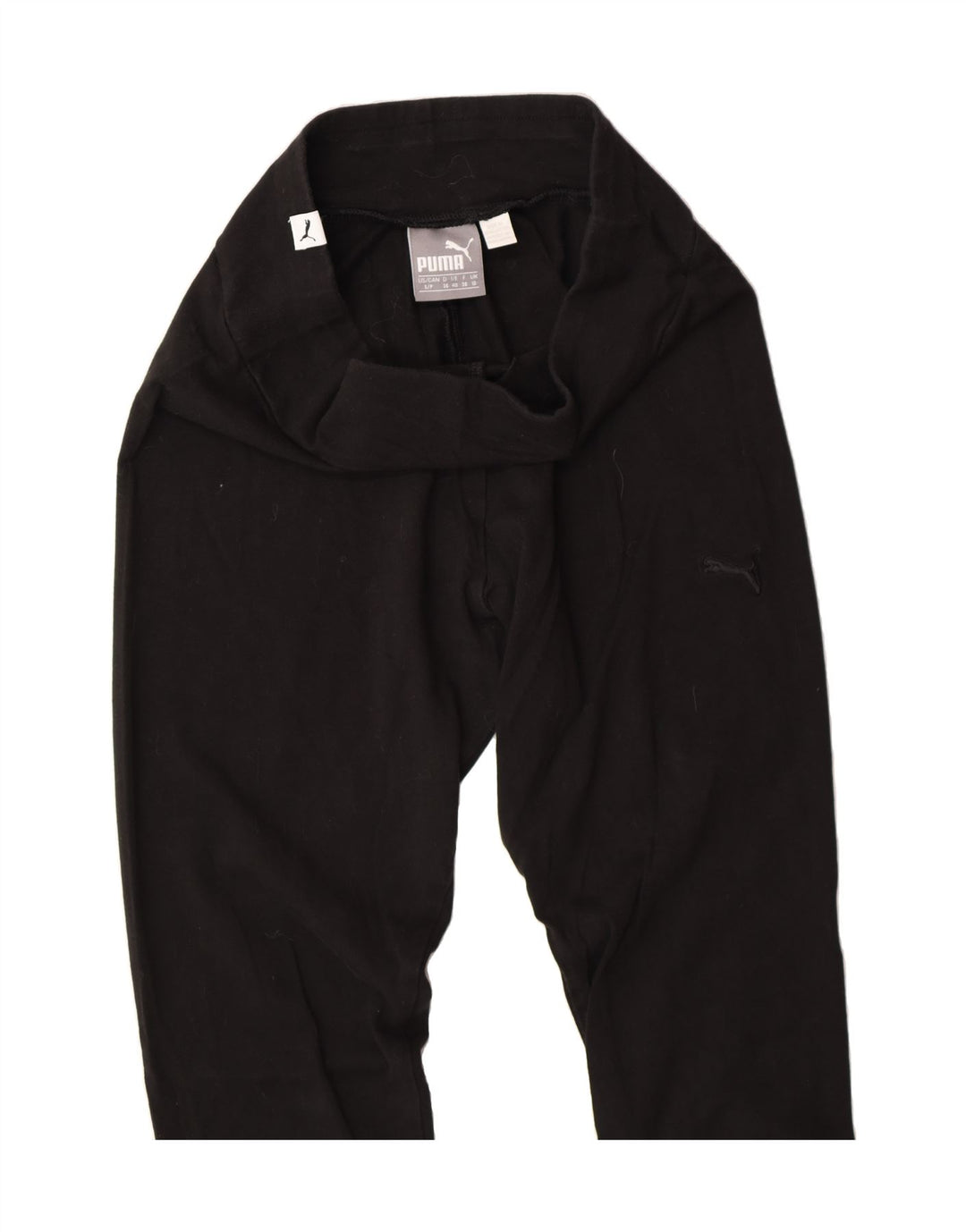 PUMA Womens Graphic Leggings UK 10 Small  Black Vintage Puma and Second-Hand Puma from Messina Hembry 
