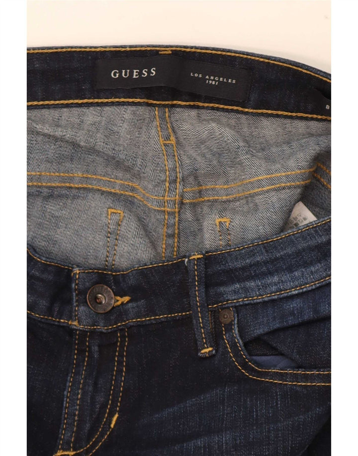 Женские джинсы Guess Low Bootcut W29 L33, темно-синие, хлопок