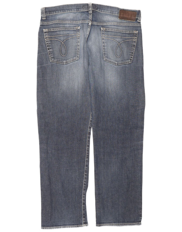 Мужские прямые джинсы Calvin Klein W36 L31 синие
