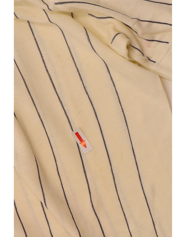 Мужская рубашка-поло для регби Fila IT 46, маленькая хлопковая белая полоска