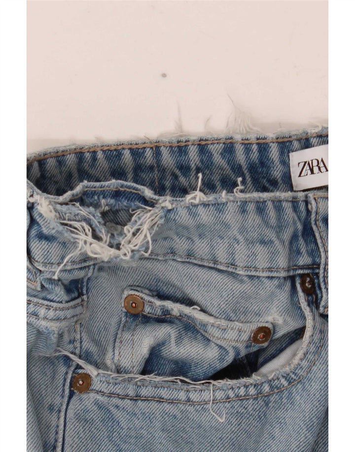 Женские прямые джинсы Zara EU 40 Medium W30 L30 синие