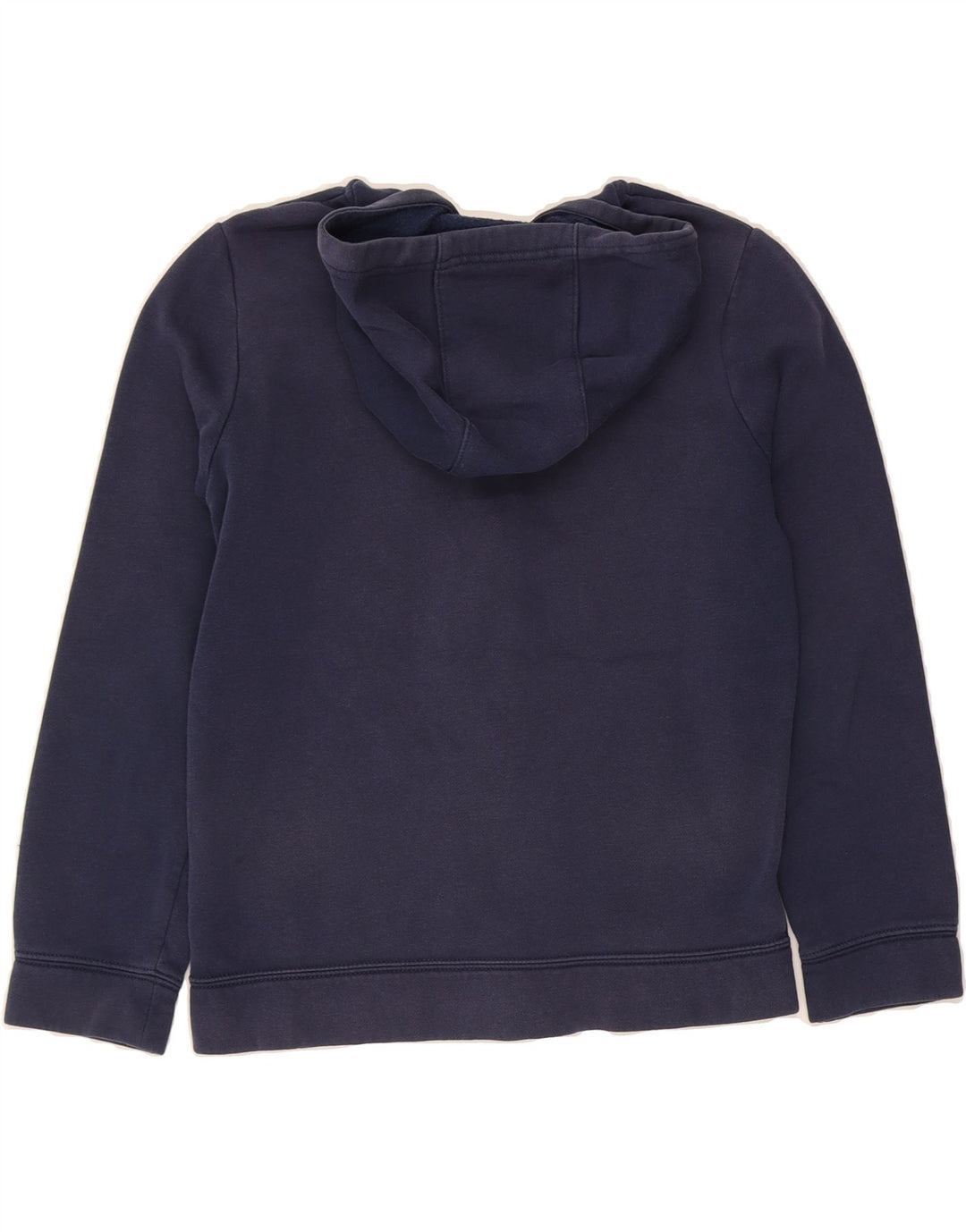 NIKE Boys Zip Hoodie Sweater 10-11 Years Medium Navy Blue Vintage Nike and Second-Hand Nike from Messina Hembry 