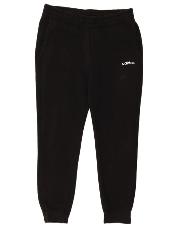 Женские короткие спортивные брюки Adidas Joggers UK 12/14, средний черный хлопок