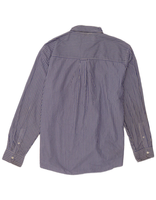 Мужская рубашка Chaps 2XL из хлопка в синюю полоску