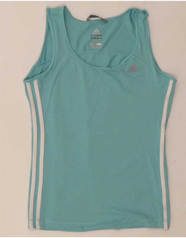 Adidas Womens Clima 365 Vest Top UK 14 Medium Blue