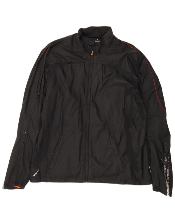 Мужская дождевик Adidas Climacool UK 42 XL, черный полиэстер