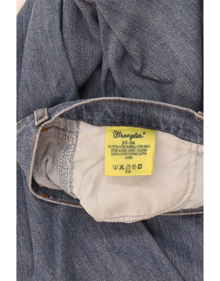 Женские джинсы Wrangler Eve Bootcut W33 L34 синие, хлопок