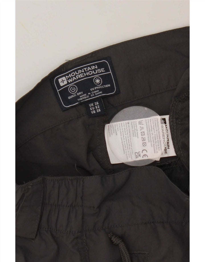 Мужские шорты-карго Mountain Warehouse W36, большие, серые, нейлоновые