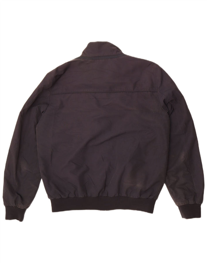 Мужская куртка-бомбер Geox Respira UK 40, большая, черная, полиэстер