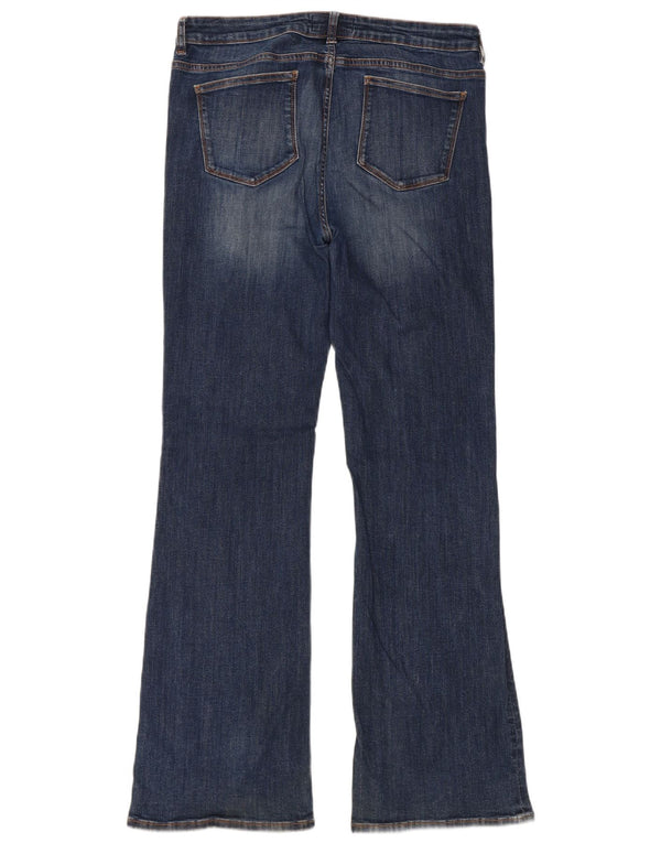 Женские джинсы Bootcut Fat Face UK 14, большие W32 L31, темно-синие, хлопок