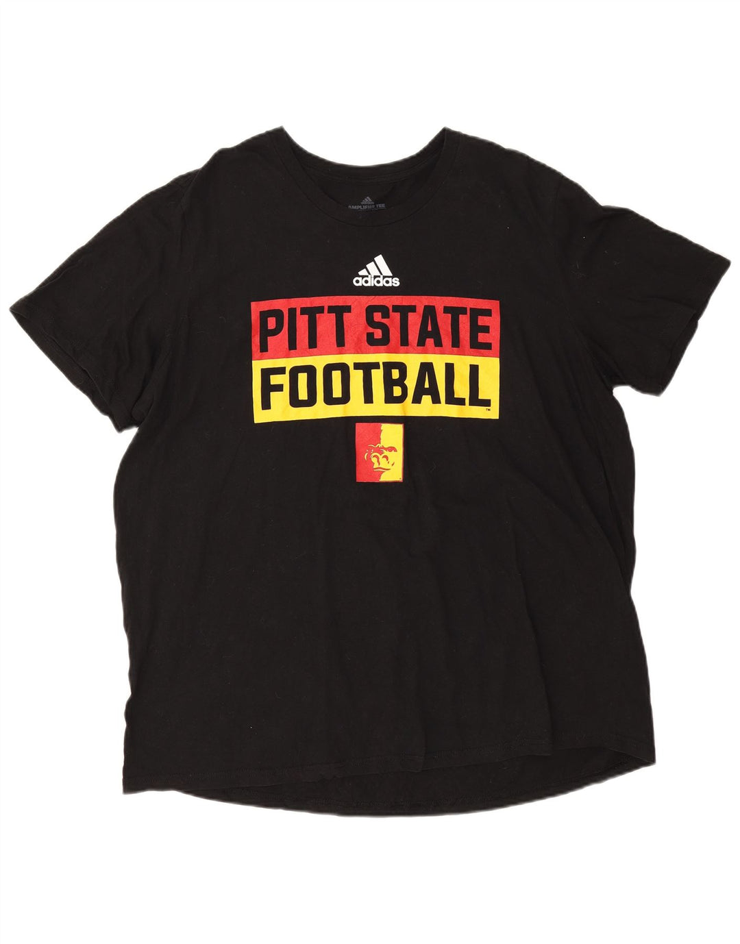 Мужская футболка с рисунком Adidas Top 2XL, черная