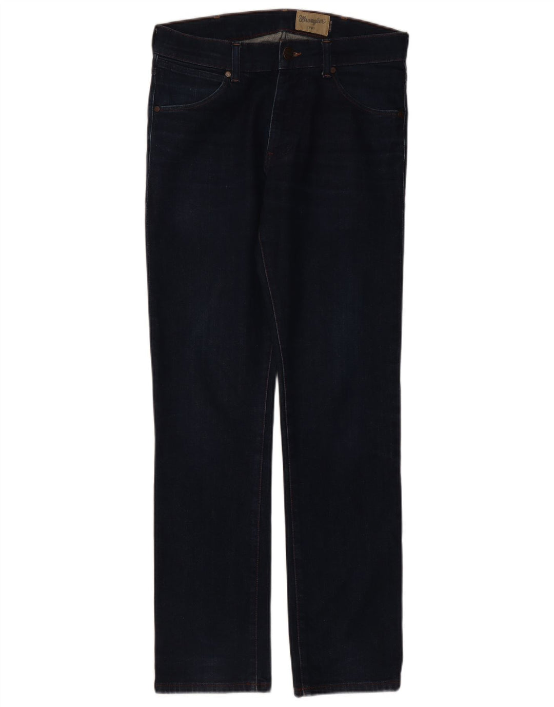 Мужские джинсы Wrangler Larston Slim W32 L32, темно-синий, хлопок