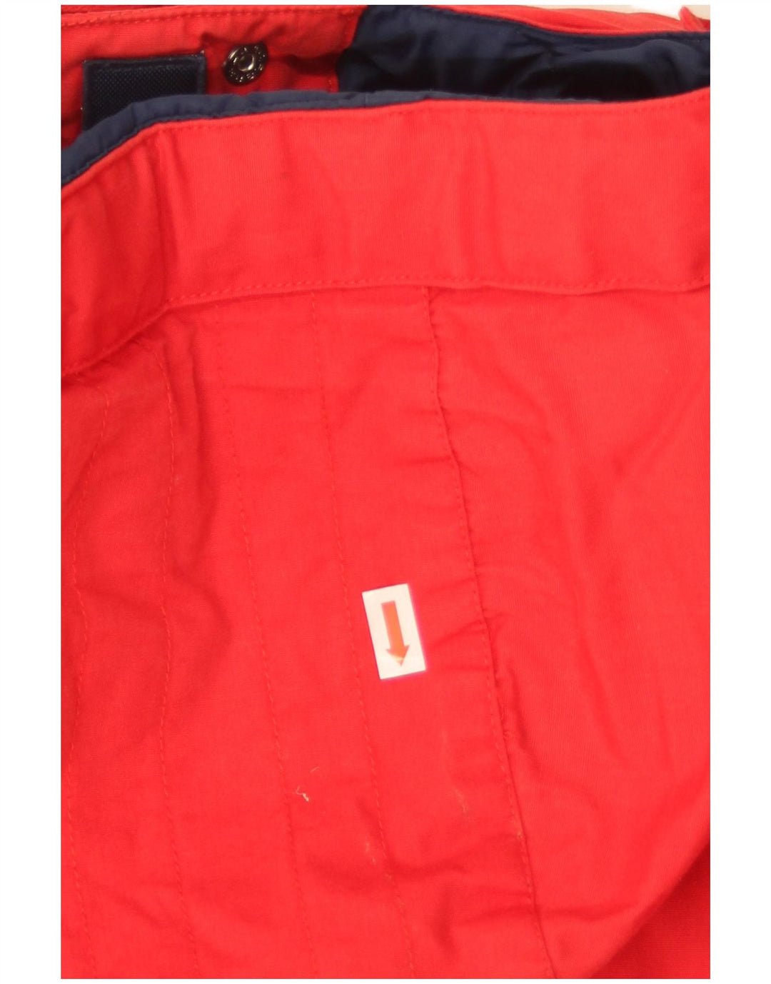 Мужская стеганая куртка с капюшоном Tommy Hilfiger UK 40, большая красная полиэстер