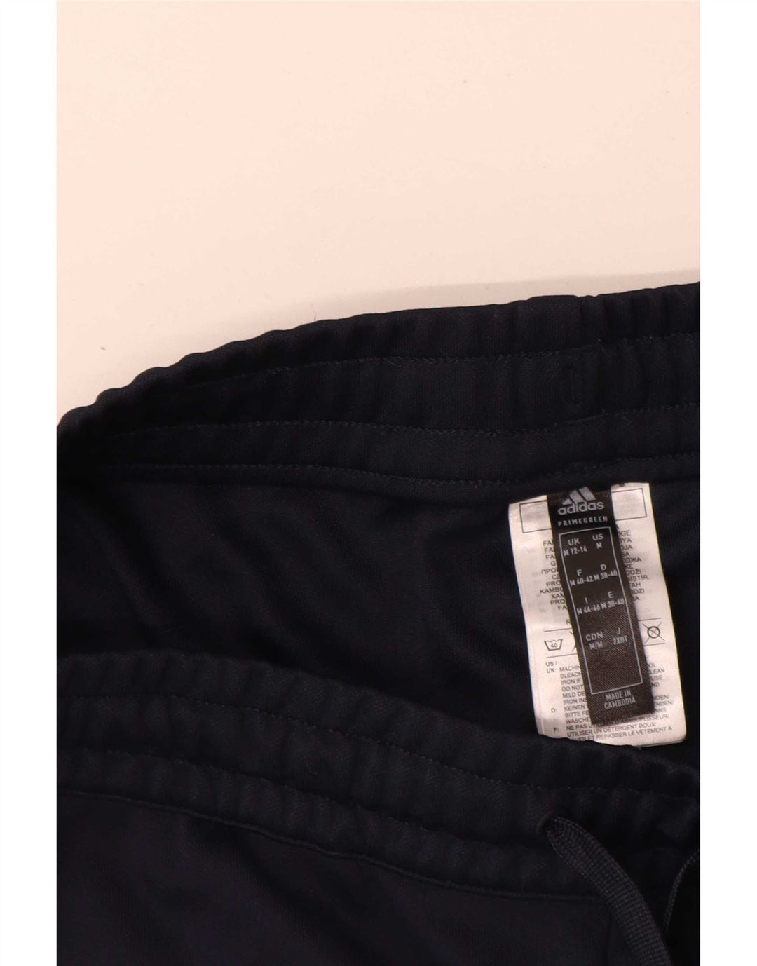 Женские спортивные брюки Adidas UK 12/14, средний темно-синий, полиэстер