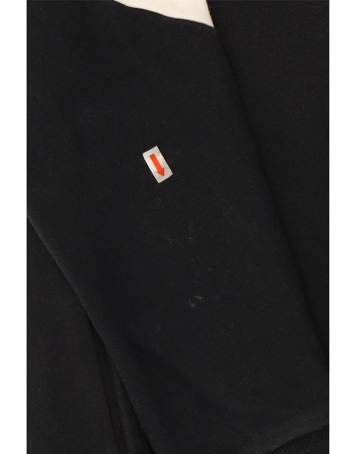 PUMA Mens Tracksuit Top Jacket Small Black Colourblock Vintage Puma and Second-Hand Puma from Messina Hembry 