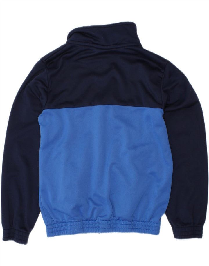 UMBRO Спортивный костюм с графическим рисунком для мальчиков, верхняя куртка 7–8 лет, темно-синий с цветными блоками