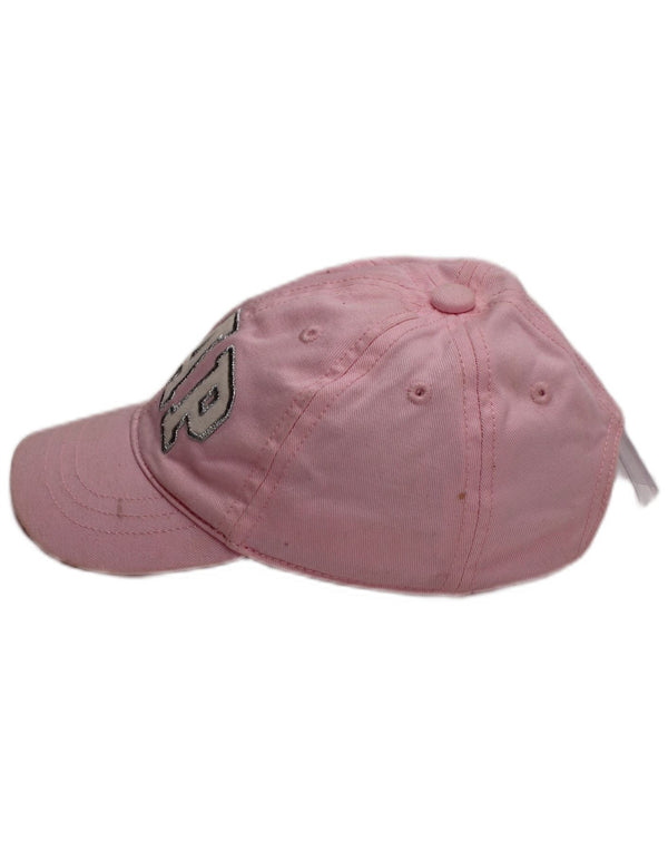 GAP Baby Girls Graphic Baseball Cap 9-12 Months Pink Cotton Classic