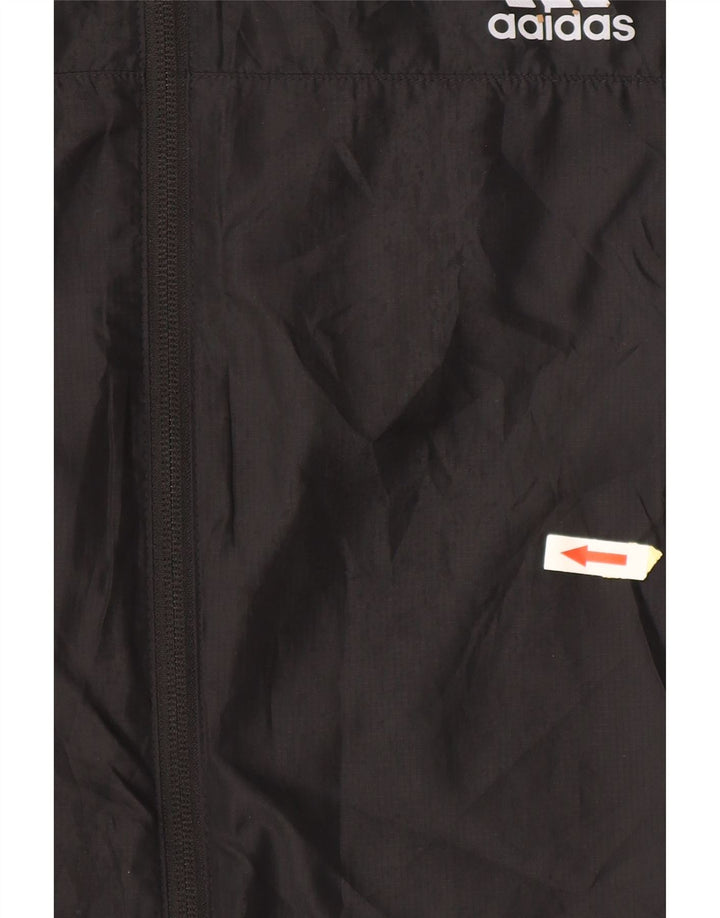 Мужской спортивный костюм ADIDAS, верхняя куртка, большой черный полиэстер