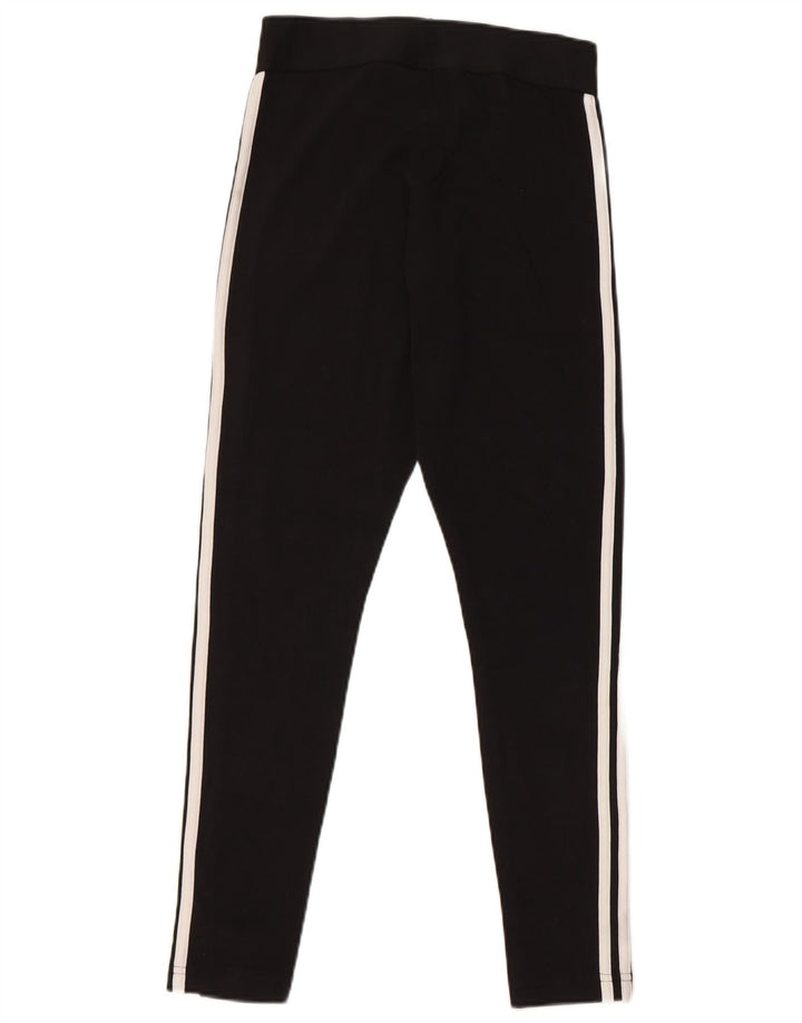 Женские леггинсы Adidas UK 8/10, маленькие, черные