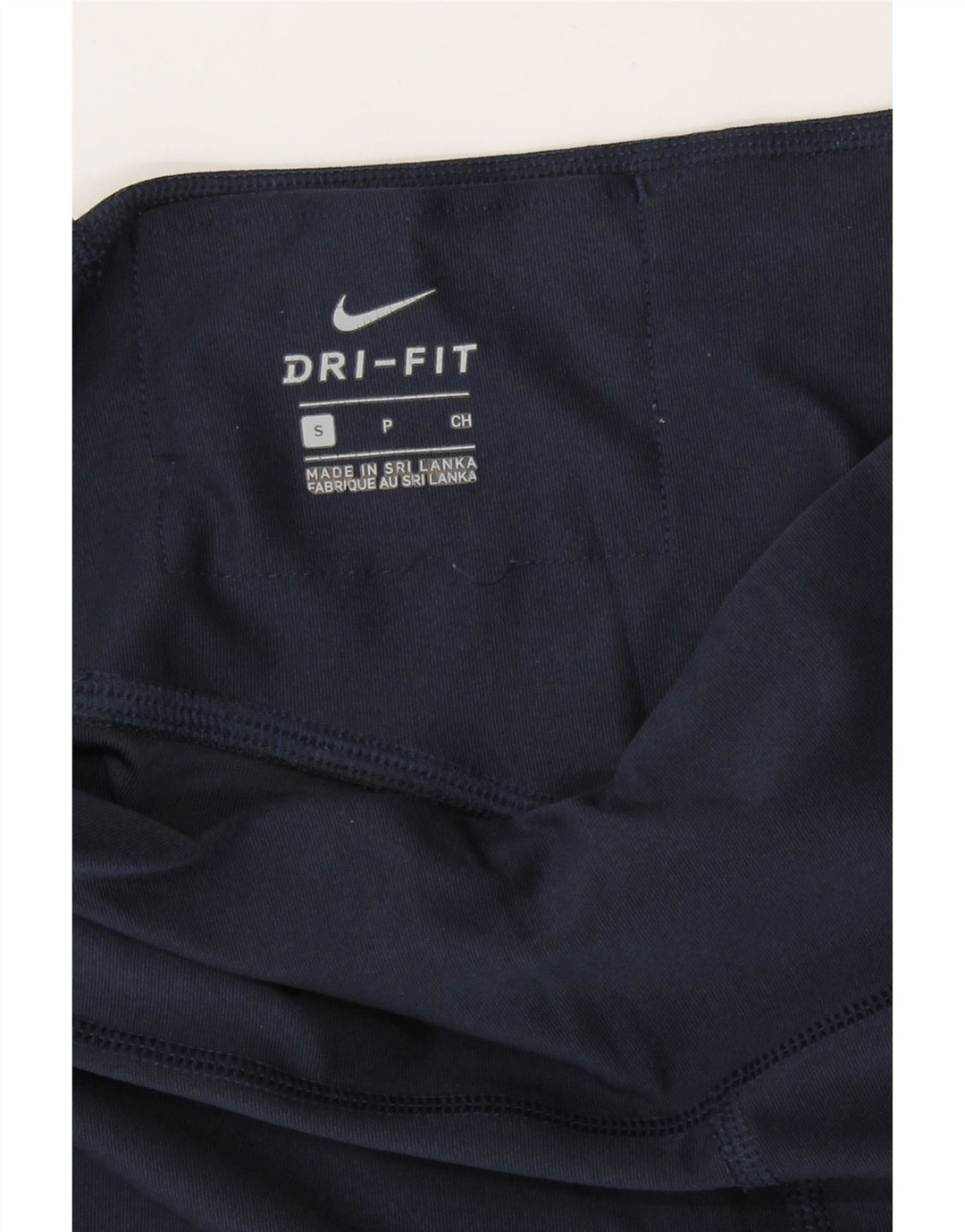Женские леггинсы с рисунком Nike Dri Fit UK 8, маленькие, темно-синие