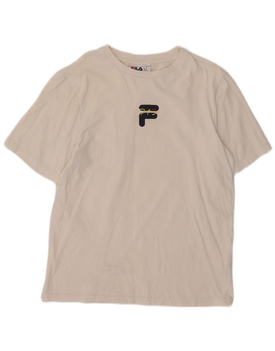Мужская футболка Fila Top Medium White Cotton