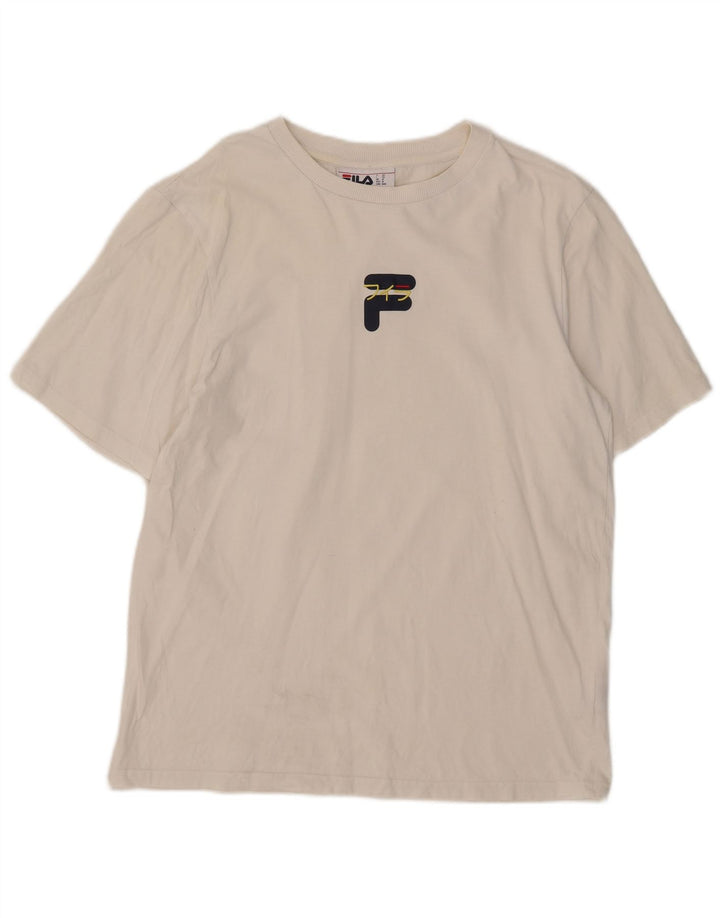 Мужская футболка Fila Top Medium White Cotton
