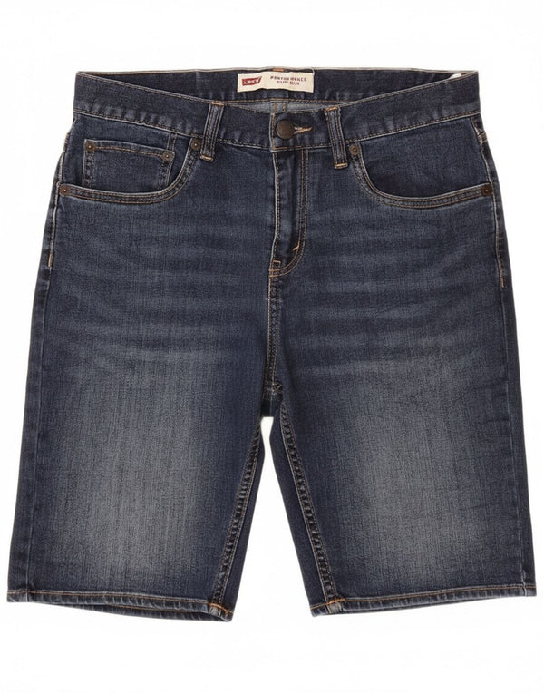 Джинсовые шорты Levi's Boys 511 15-16 лет W28, синий хлопок