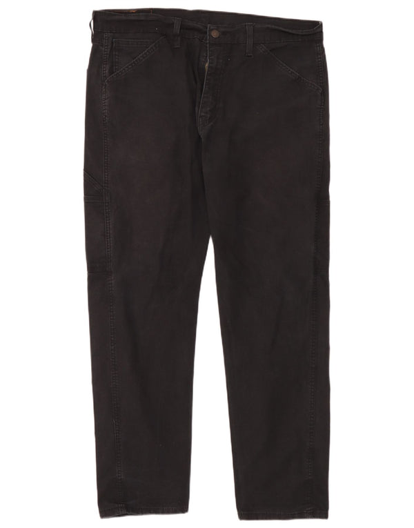 Мужские прямые повседневные брюки Levi's Hi-Ball W36 L30, черный хлопок