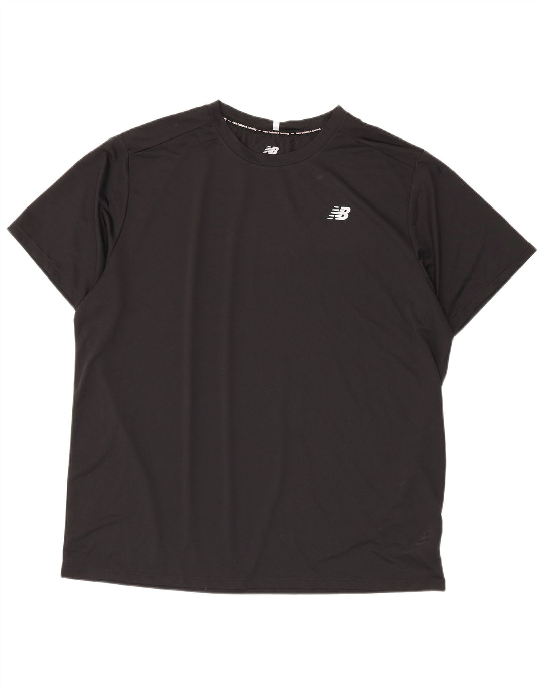 Мужская футболка New Balance Top 2XL черная из полиэстера