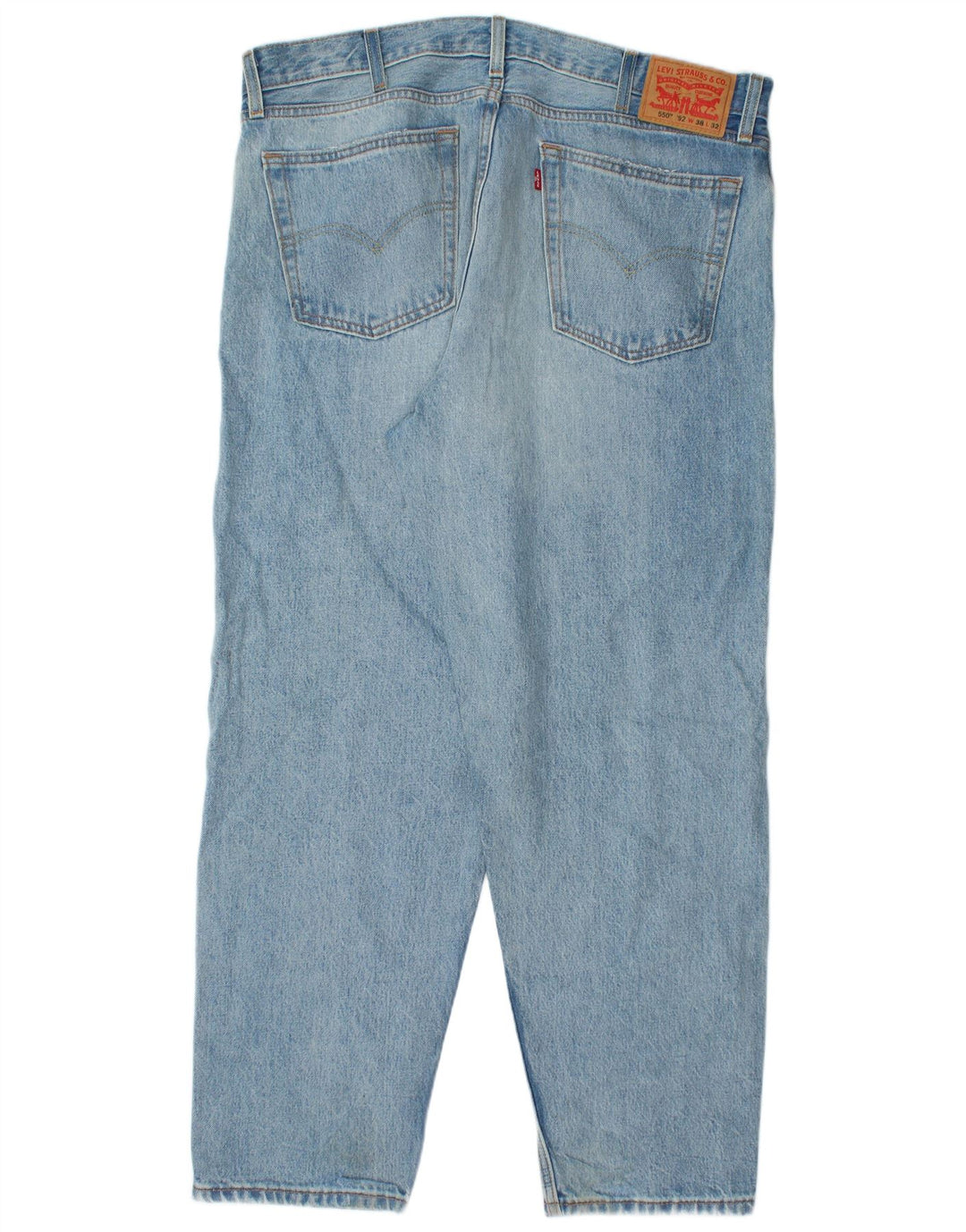 Мужские прямые джинсы Levi's 550 W38 L32 синие, хлопок
