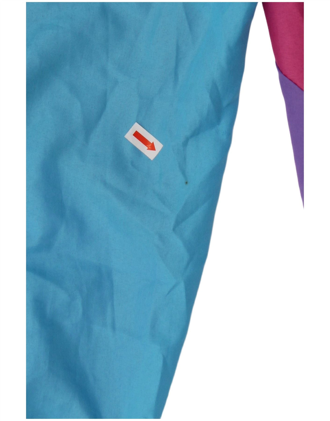 ВИНТАЖНЫЕ женские спортивные брюки Джоггеры UK 10, маленькие синие цветные блоки