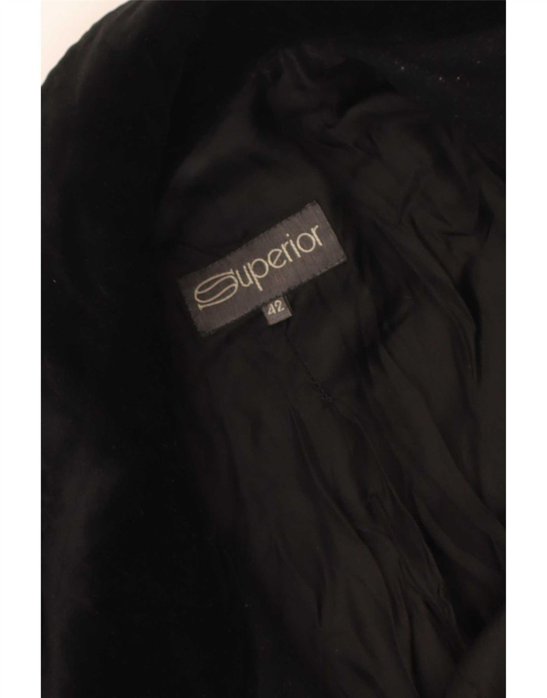 Улучшенное женское двубортное пальто IT 42 Medium Black