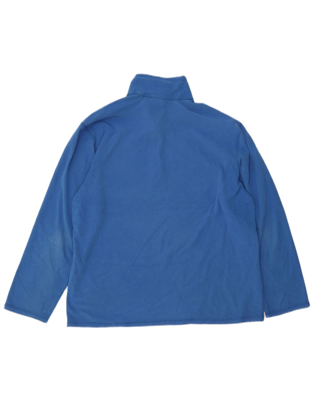THE NORTH FACE Мужской флисовый джемпер с воротником на молнии XL, синий полиэстер