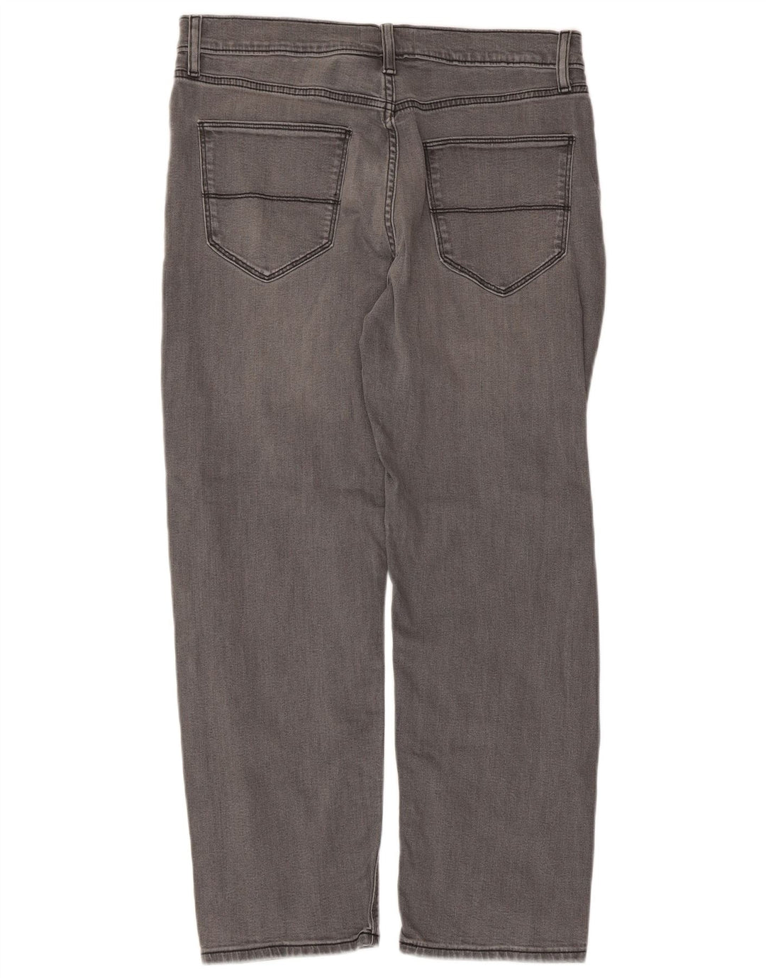 Мужские прямые джинсы Marks & Spencer W32 L29 серые, хлопок