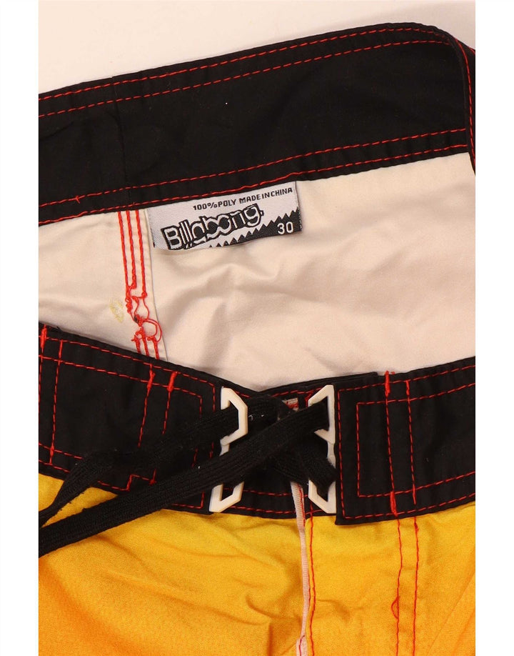 Billabong Мужские шорты для плавания с рисунком, средние разноцветные в клетку