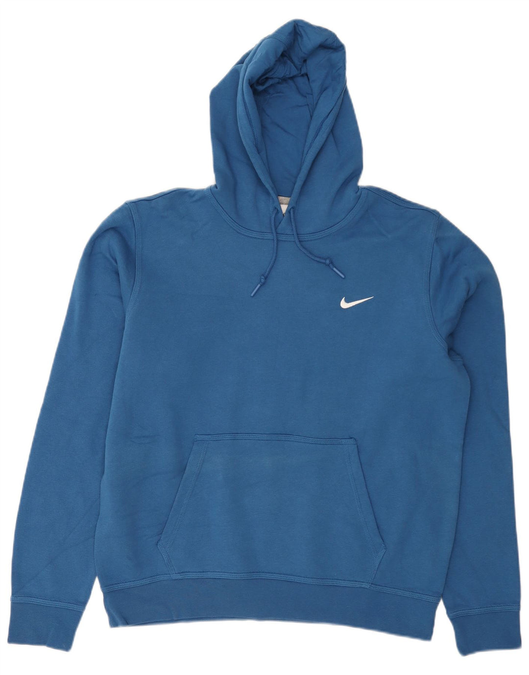 Мужской джемпер с капюшоном Nike, большой синий, хлопок