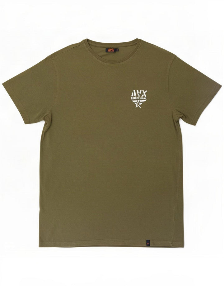Avirex Мужская футболка Top Large Khaki