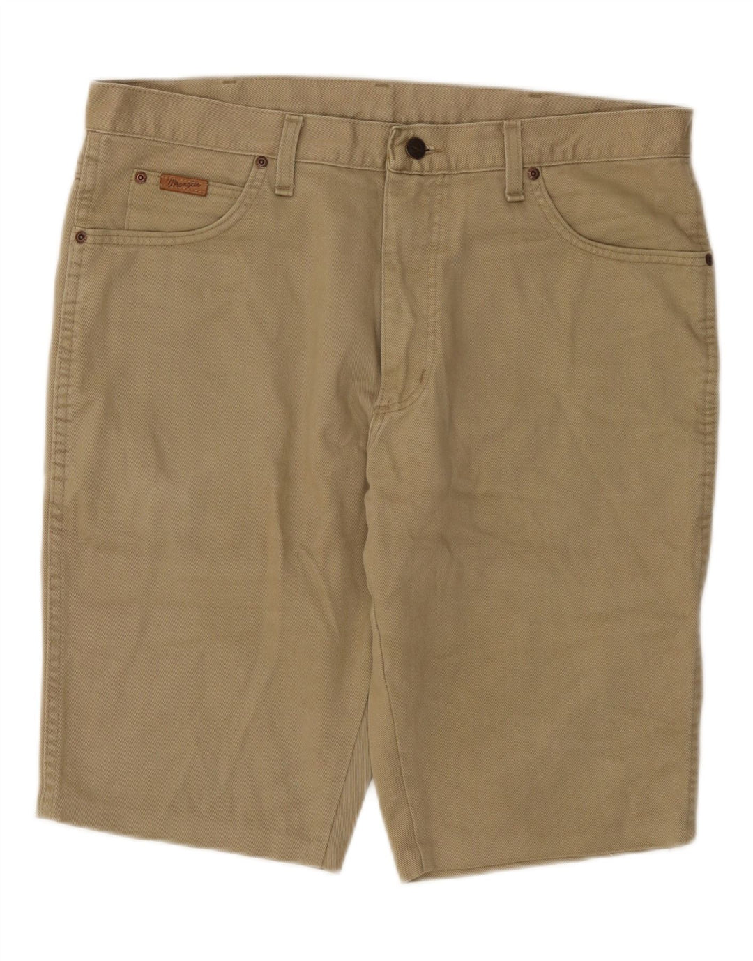 Мужские джинсовые шорты Wrangler Texas W36, большие, бежевые, хлопок