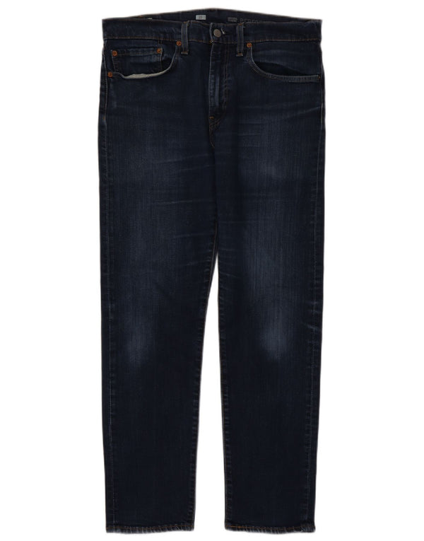 Мужские зауженные джинсы Levi's 502 W34 L29 Темно-синие, хлопок