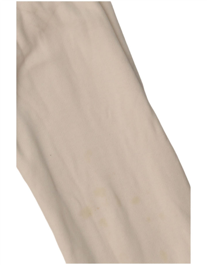 ADIDAS Mens Tracksuit Top Jacket Small White Cotton