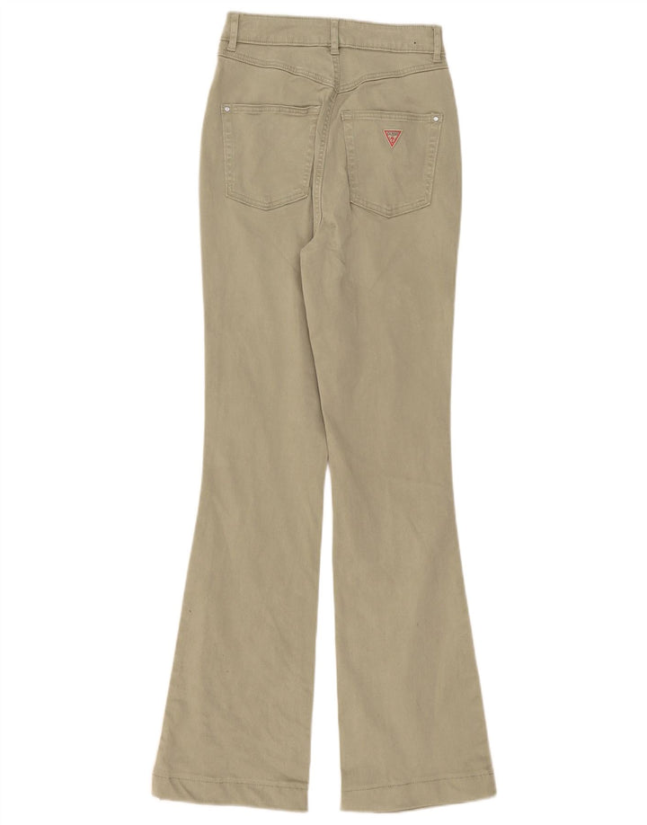Женские джинсы Bootcut с высокой посадкой Guess W25 L31, зеленые