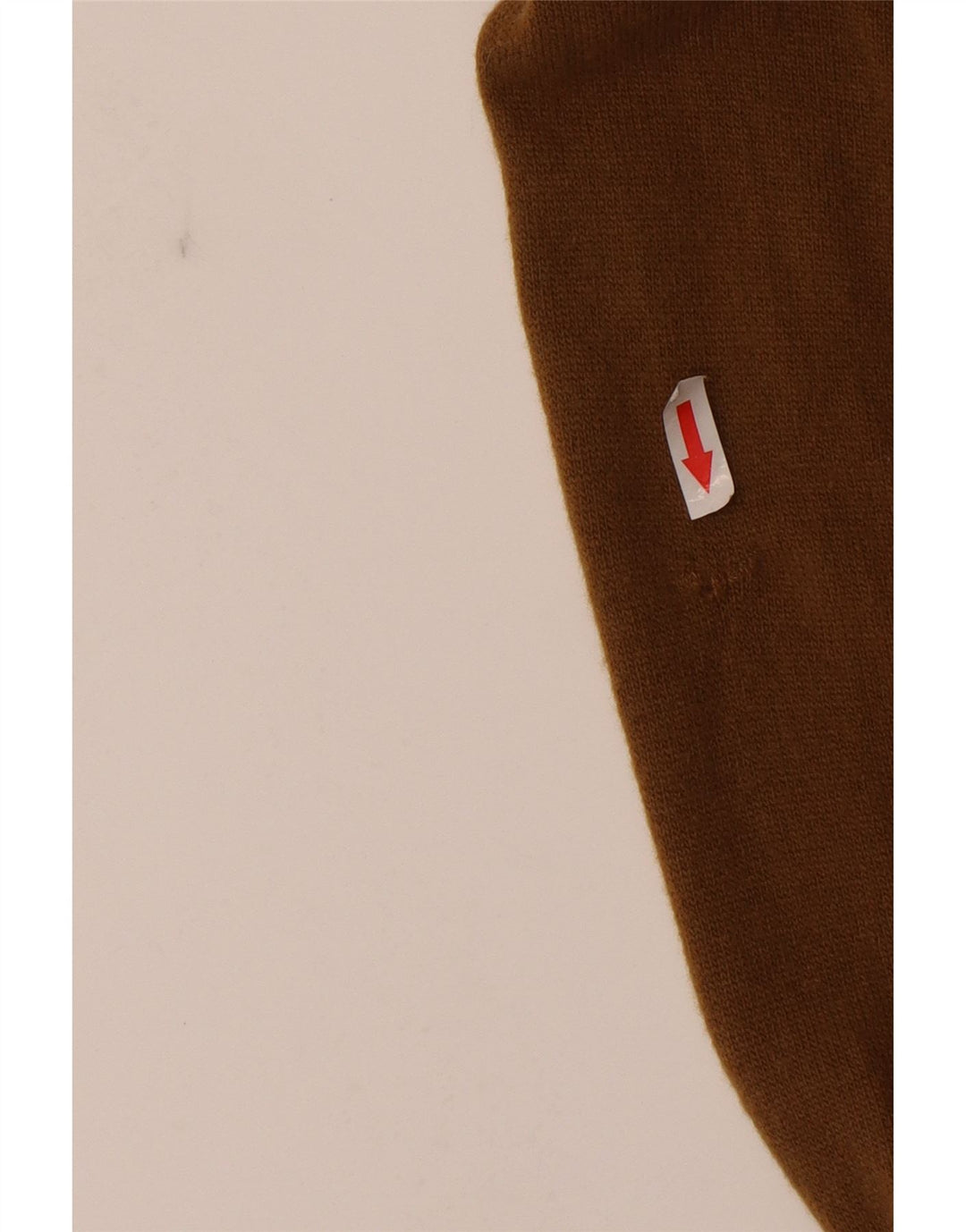 Мужской кардиган BENETTON IT 48 Средний Коричневый из овечьей шерсти